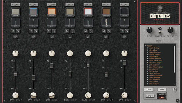 GGD Studio Cabs: Contenders Round 1