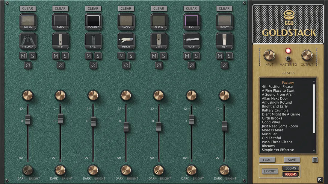 GGD Studio Cabs: Goldstack Edition